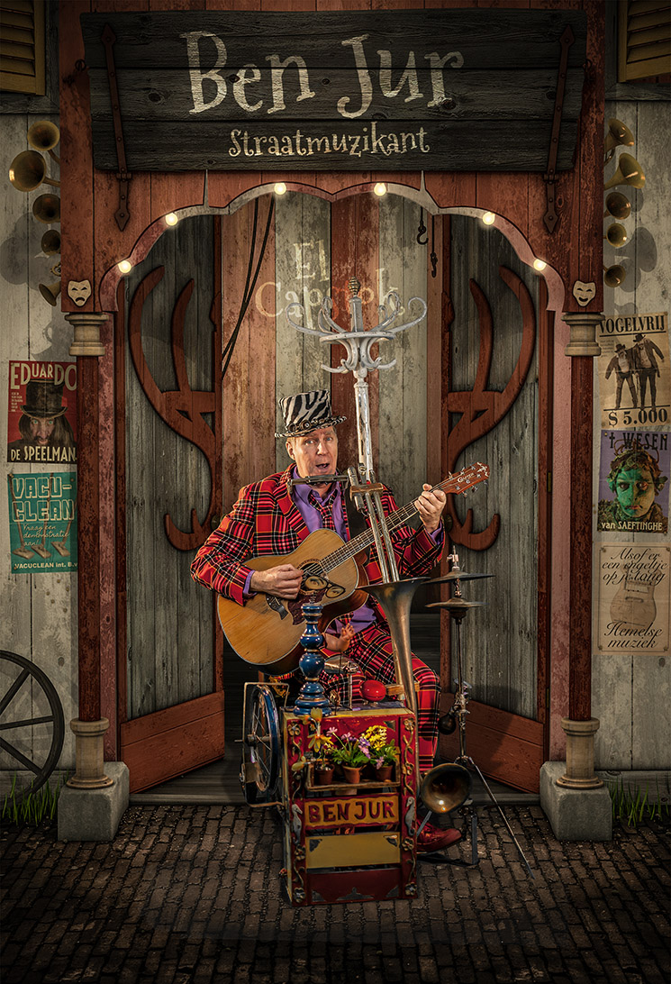 Straatmuzikant-Ben-Jur-Straattheater-El-Capstok